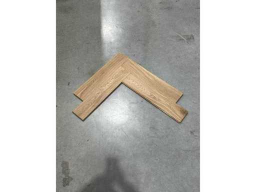 84,48 m² Eiken massief parket mix set 50 / 35 cm
