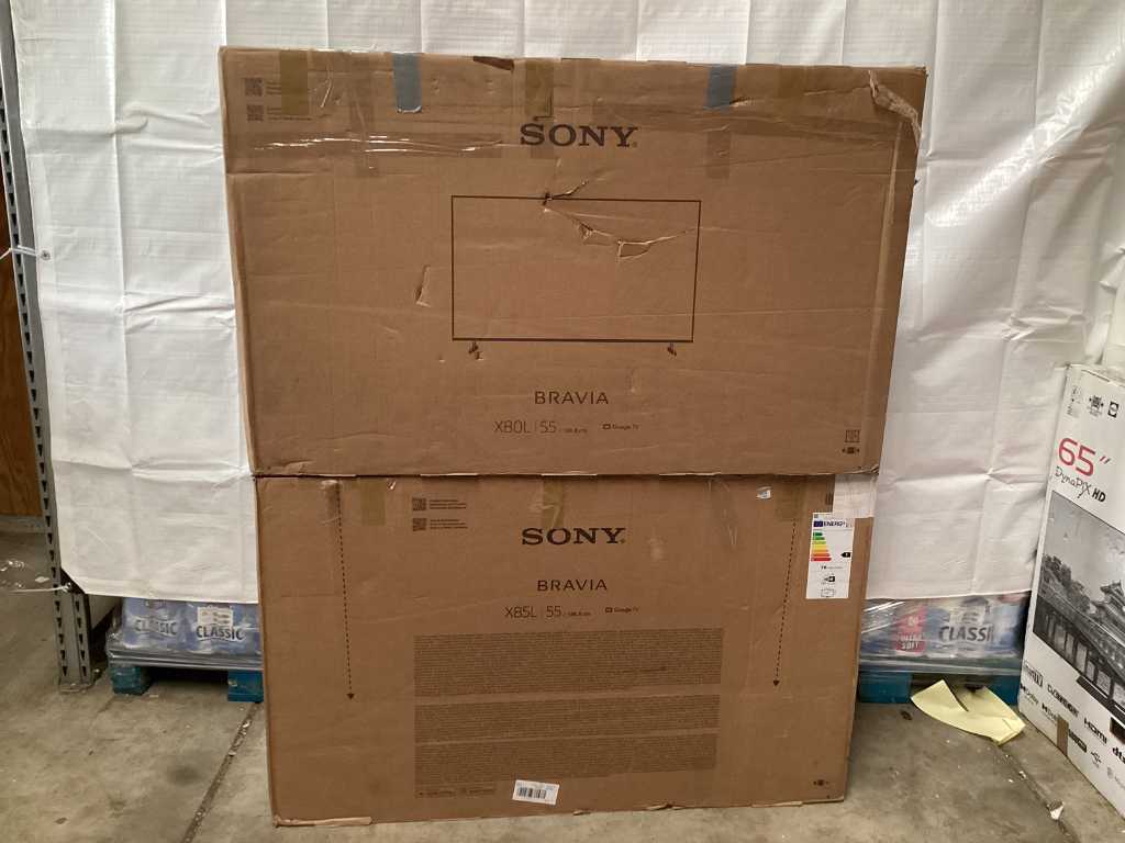 Sony - Bravia - 55 inch - Televisie (2x)