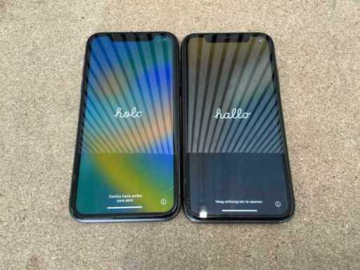 Apple iPhone 11 (64GB) Telefono cellulare (2x)