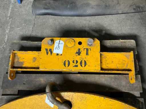 Machine lifting equator