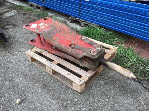 Graafmachinehamer voor sloophamer