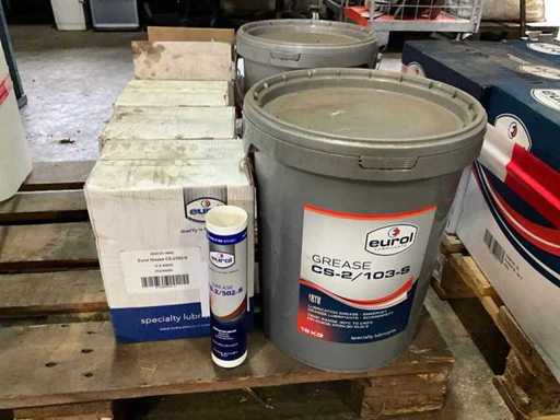 Lot de graisse lubrifiante Eurol