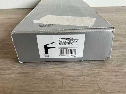 Mixer de bazin Hansgrohe Focus cu 1 mâner 100 și mâner extins