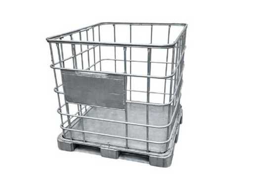IBC-Käfig-Metallstapelkisten, Palettenkartons (2x)