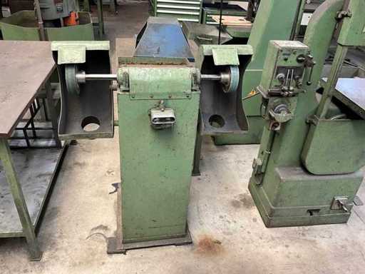 Machine à meuler double pierre