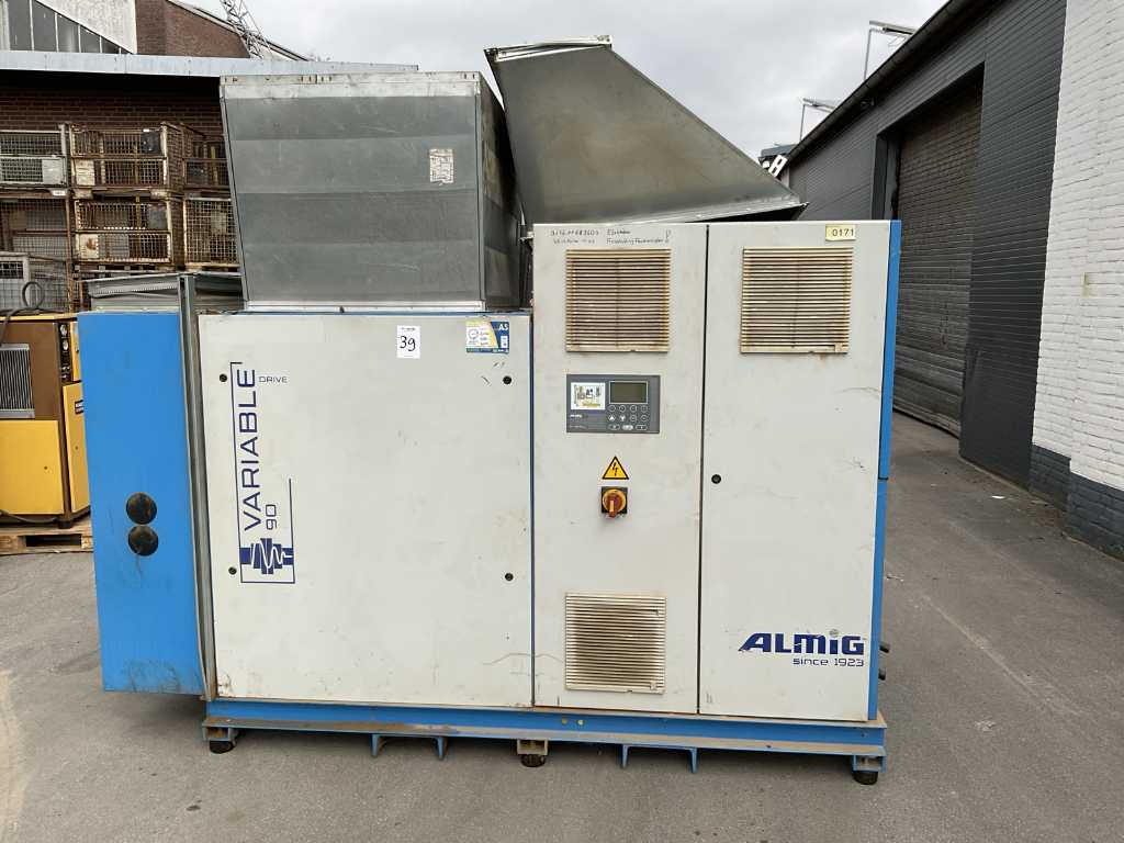 2008 ALMIG Variable 90 Screw Air Compressor