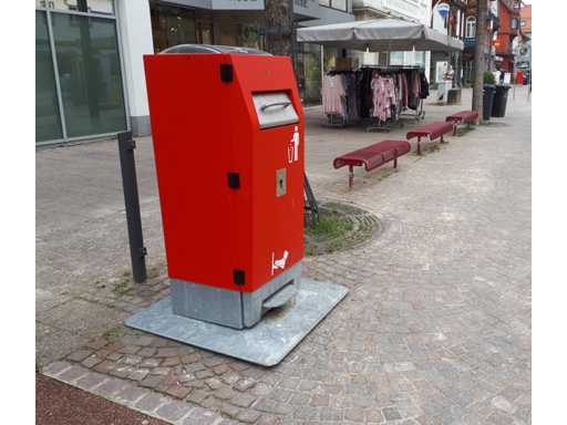 Procomat BV - Solarpress - 2019 - Bidone dei rifiuti / compattatore per rifiuti (9x) Piastra base (8x)