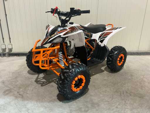 2025 Ultra Motocross ATX 125 Revolt Quad Orange