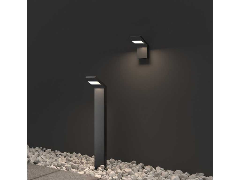 4 x GT 60 design outdoor lamp black