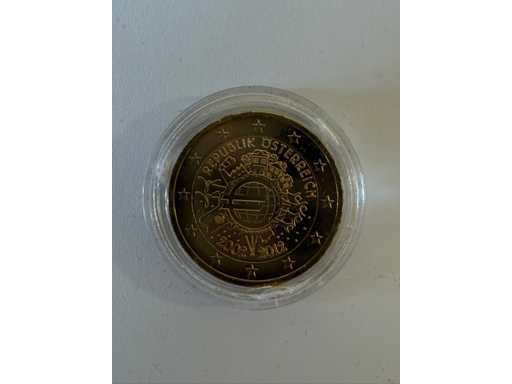 2 Euro Goudverguld Slovenië 2008
