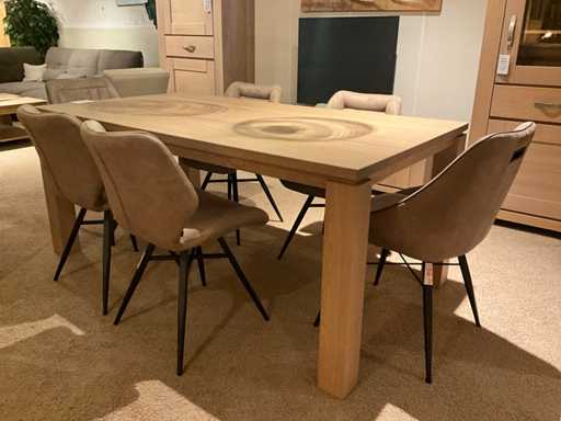 Raethuys Oak Dining Table