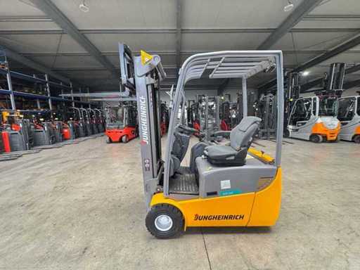 2017 Jungheinrich EFG115 1,450kg Triplex 480cm elektrische heftruck Vorkheftruck 6,882 uur