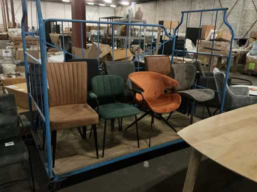 Diverse Eetkamerstoel (8x)