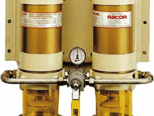 Parker Racor 75/1000map Double filtre à carburant - Séparateur d’eau