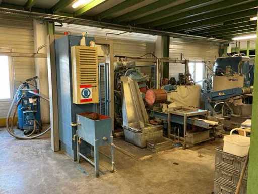 Machine de finition centrifuge en masse SPALECK Z33 de 2001