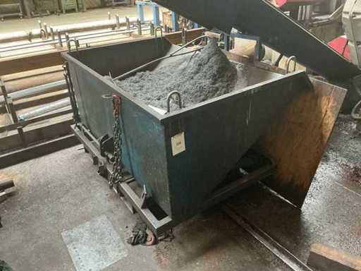 Afval kipcontainer