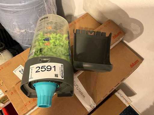 uvex Spender für Ohrstöpsel inklusive Inhalt zwei Teile