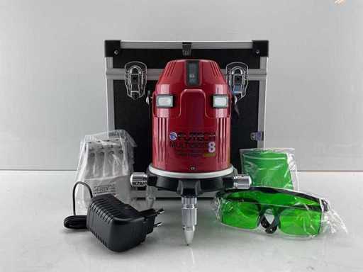 Futech - Multicross 8 HPSV green - Construction laser