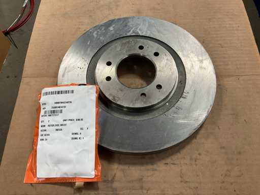 Disc brake rotor (2x)