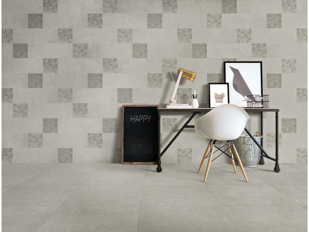 Magica Industry Silver Tile 26 m²