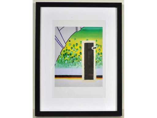 Roger Raveel - Portretul grădinii mele - offset