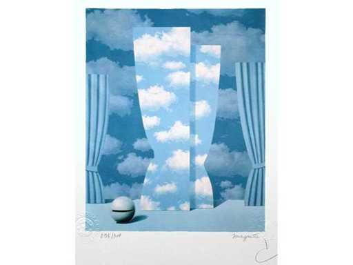 René Magritte - La peine perdue - litho