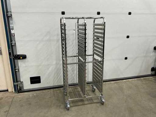 Saro Liam double 1/1 gn shelf trolley