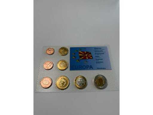 Zeldzame Sample Muntset - Macedonië