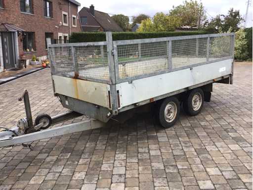 2002 Eduard Dropside Tray AT20 Car Trailer