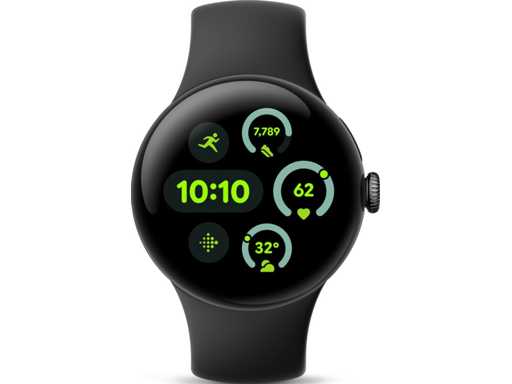 Google Pixel Watch 3 Smartwatch Zwart