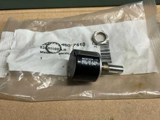 Potenciómetro de 1 k Ohm 2 W (19x)