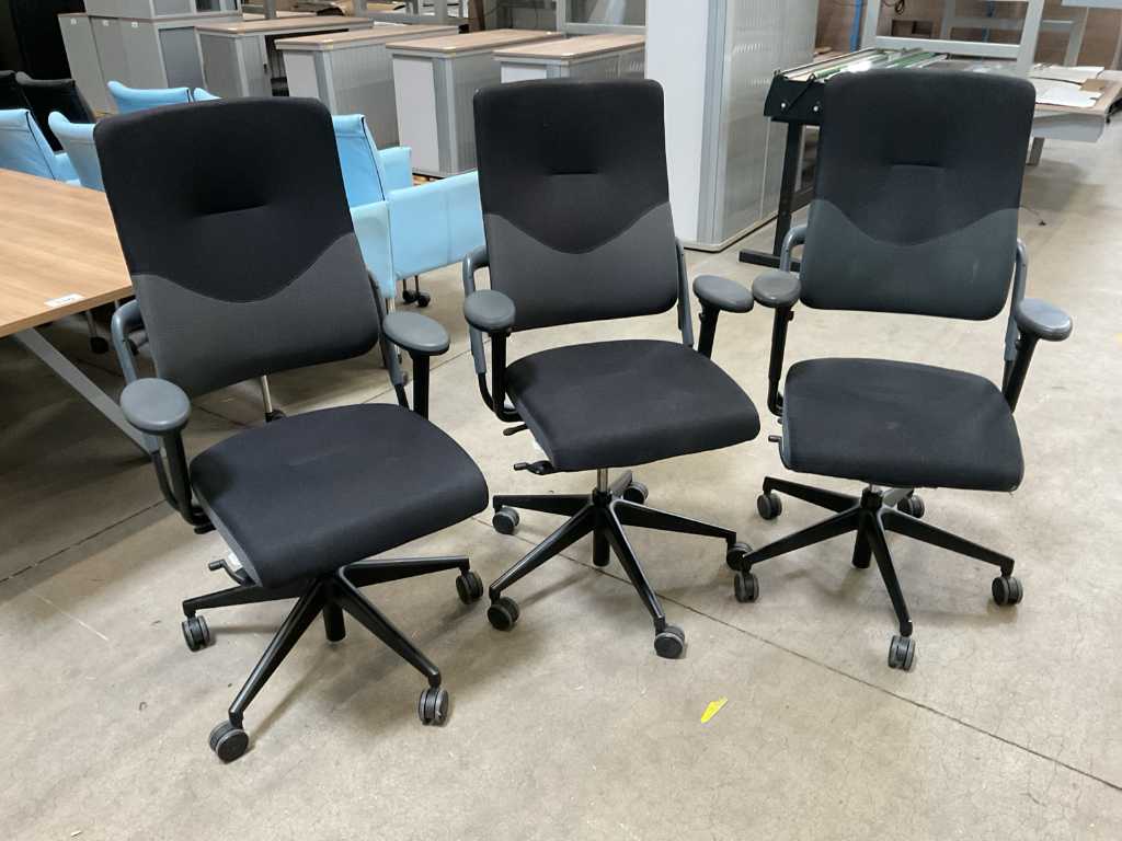 Rohde & Grahl Xenium 51271 Krzesło biurowe (3x)