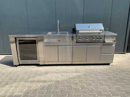 Außenküche Kühlschrank-Spüle-BBQ Grill BBQ