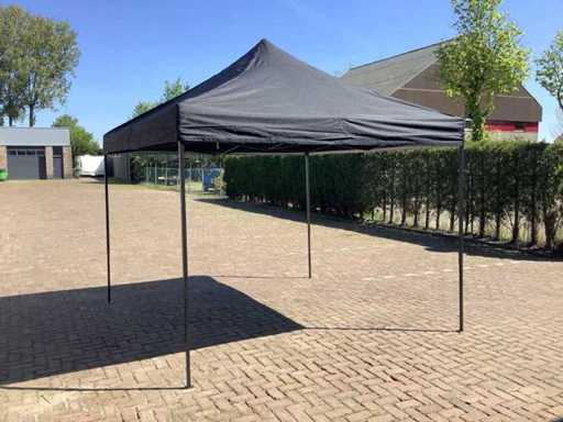 Allseason pop up black pop up gazebo Party tent