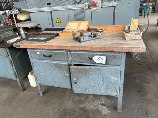   Workbench with contents