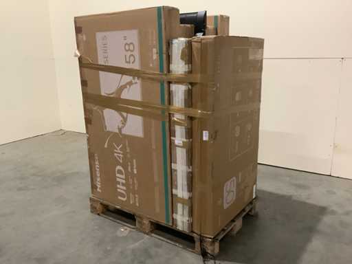 Merci di restituzione dei Pallet Televisions - 8 articoli