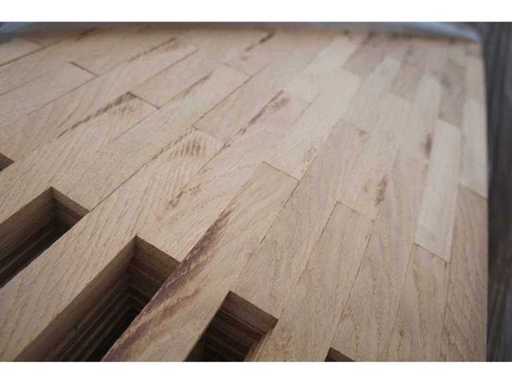 60 m² Massief eiken parket Engels verband