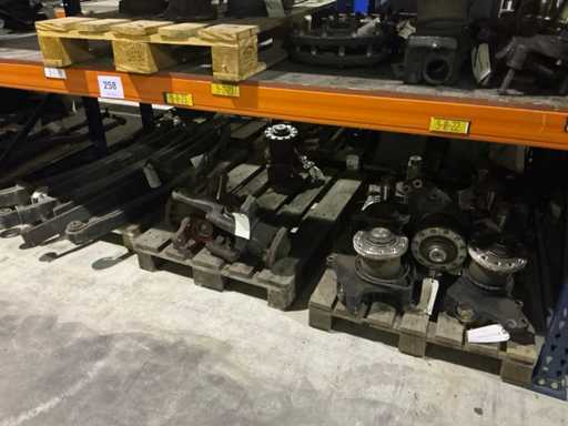 Man Partij fusees, wielonderdelen en lagereenheden