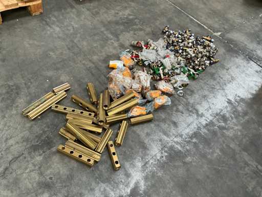 Partij installatiemateriaal Sanitair