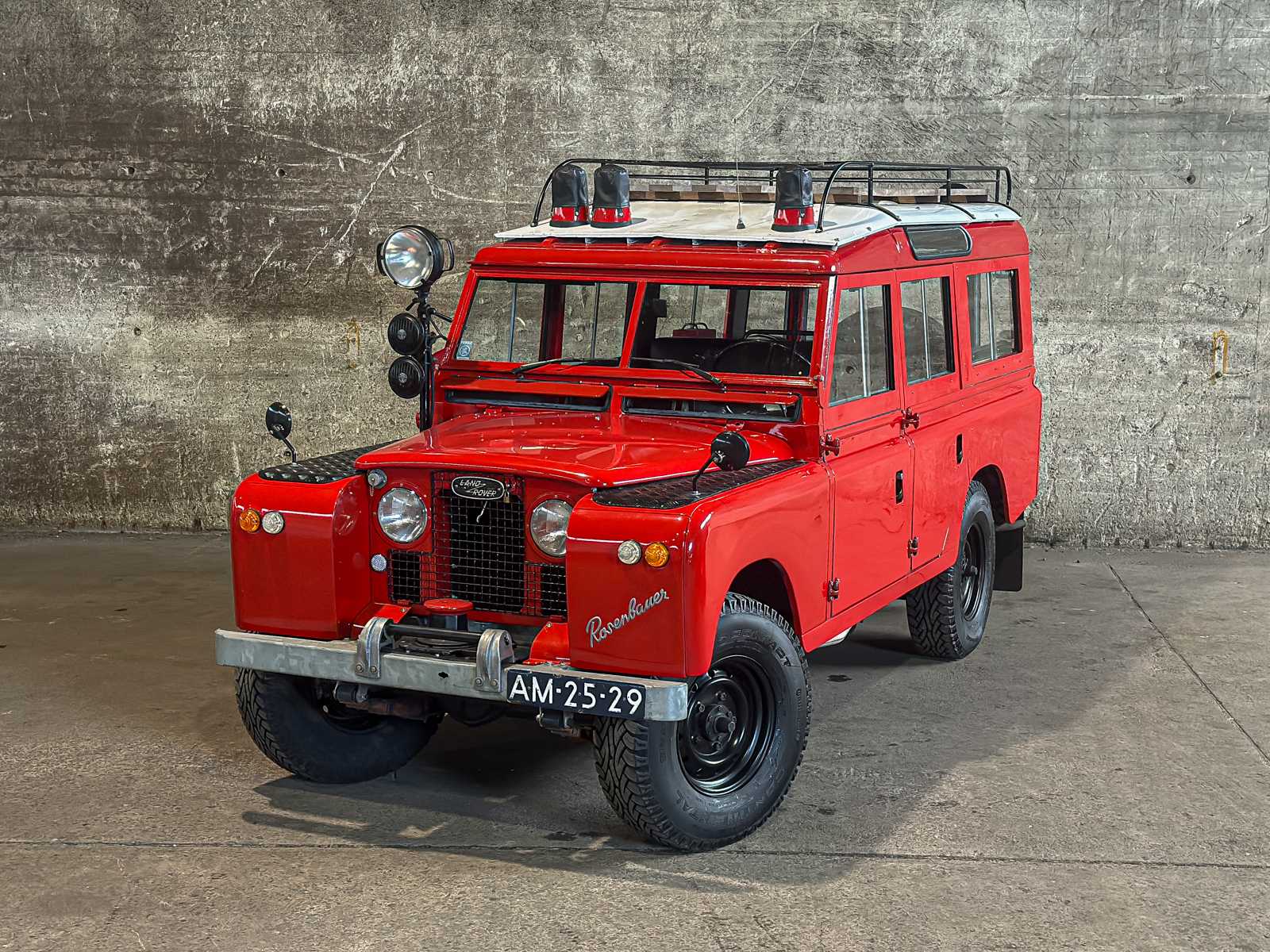 Land Rover 109 Series II BRANDWEER 78pk 1969, AM-25-29