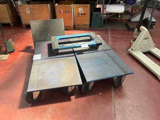 Various flatbed trailers (8x)