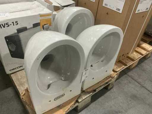 Szafa ścienna Geberit Rimfree (3x)