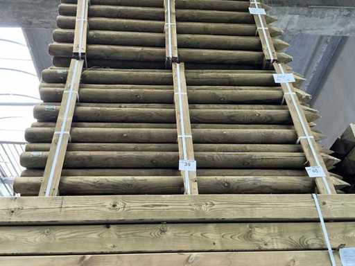 Grenen paal (120x)
