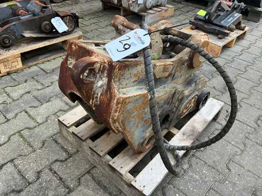 Gelth QC 60 H Hydraulic quick coupler