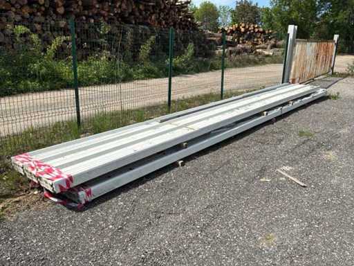 Plaatmetalen afdekking, stalen plaat met anticondensatie (55x)