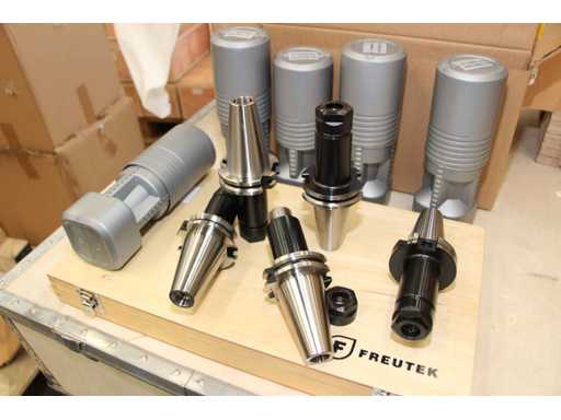 FREUTEK ATT0023 5x Collet Chuck Tool holder SK40-ER20-100