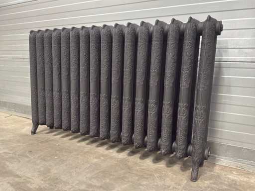 Drl Liberty decorato Fontă cu 2 coloane Radiator Design