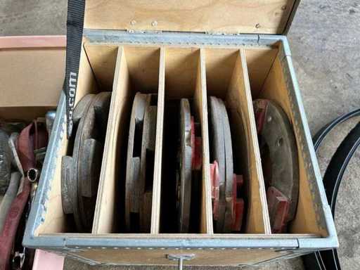 onderdelen betonschuurmachine HTC650RX