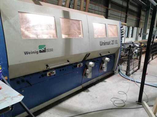 WEINIG Unimat 23 EL Vierzijdige schaafmachine