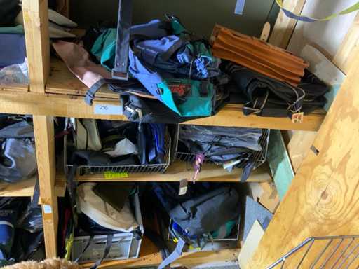 Partij rugzakken en reistassen